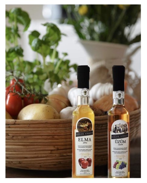 Niğde Sirkesi (ELMA)  250 Ml Cam şişe
